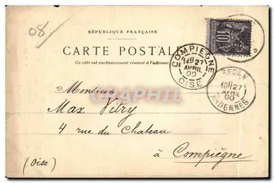 Bazeilles — A Cripta — Père Van Praet, Charleville — Verso