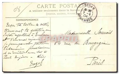 Bazeilles — A Última Cartuche — Quarto onde ocorreu a última fase da luta heroica, 1º de Setembro de 1870 — Verso