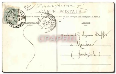Bazeilles - Casa da 'Última Balas' — Charpentier-Richard, Mézières — Verso