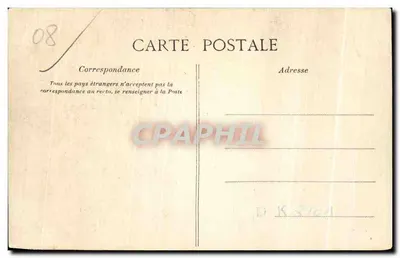 Bazeilles — Ossuaire — J. Wraczko, uitgever, Charleville — Achterkant