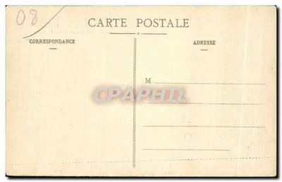 Bazeilles - Uma Rua após a Batalha de Sedan - A. Suzaine filho, editor Sedan — Verso