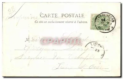 Bazeilles - Monumento de 1870 — editor Calfenier-Richard, Médéan — Verso