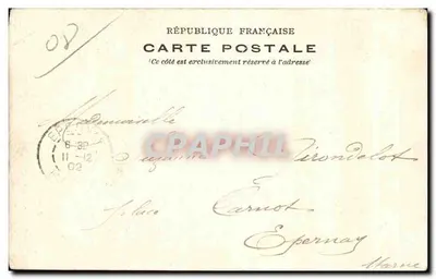 Bazeilles — A Cripta no Cemitério — E. Genin, editor, Sedan — Verso