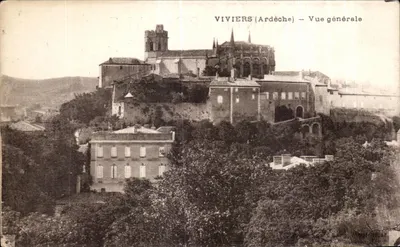 VIVIERS (Ardèche) — Visão geral — Editor: G. Conté, Long, Vouvant