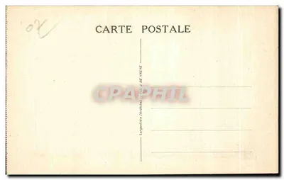 Krewawa Gościnia w Peyrebeille (Ardèche) — wysokość 1.260 metrów — wydawca J. De Valère — Rewers