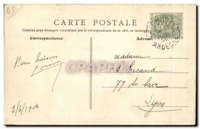 Das Grab des hl. François Régis in der Basilika — La Louvesc — Phototypie Hailler, n°57 — Rückseite