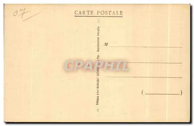 La Louvèsc (Ardèche) — Colônias de Férias de Oran — Editor: Edições de Arte Margerit Bremont — Verso