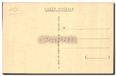 La Louvesc (Ardèche) — Villa Abadie — Una parte del Parque — Edición de Arte Wangerit Bézond — Reverso