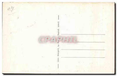 Casa Saint-Augusti — Colônia de Férias de ORAN em LA LOUVESC — Verso