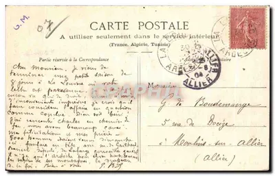 La Louvesc - Wnętrze Bazyliki — Wydawnictwo D. Pr. Lyon, nr 102 — Rewers