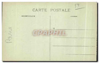 Roubaix - Katedra św. Martyna — Wydawca Hautmont, n°59 — Rewers