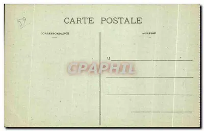 Armentières - Igreja de São Vaast — ruínas após guerra — Editor Nautmon — Verso