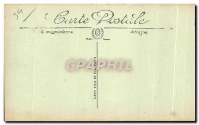 Armentières — Rue Sadi Carnot — Ruínas da Grande Guerra — Visé Paris n° 511 — Verso