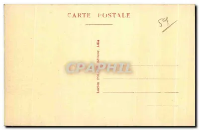 Roubaix — O Palácio de Justiça — Lucien Polliet, Lilla — Verso