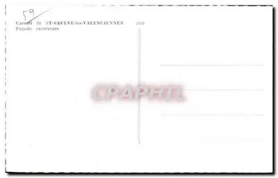 Carmel di ST-SAULVE-les-VALENCIENNES — Facciata esterna — serie 59 — Verso