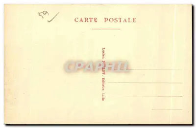 Roubaix — Katedra św. Martyna — L.P. 11 — Wydawca Zulien Potlet, Lille — Rewers