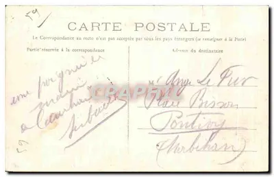 Cambrai — Hotel Miejski — A. Réal fils, wydawca, 29 ulica Liniers, Cambrai — Rewers