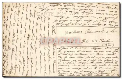 Atroczności Niemieckie — O. Delebecque strzelony w Lille — Seignol, n°6235 — Rewers