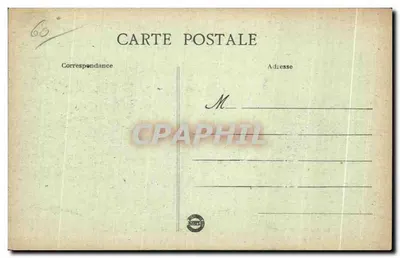 Noyon (Oise) — Zniszczenia po wojnie — L.C.H. Paris, nr 613 — Rewers