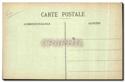 Compiègne - Bombardamento de 1918 - Praça Saint-Clément — Editor E. M. Bourdon — Verso