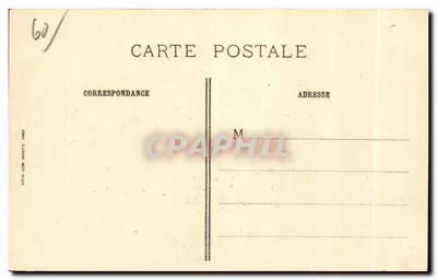 Abadia de Chaalis — A fachada — J.-E. Bulloz, Editor — Verso