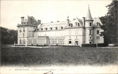 Rethondes — Castelo de Sainte-Claire — LL.