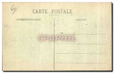 Compiègne - Bombardement de 1918 - Place de la Gare — Achterkant