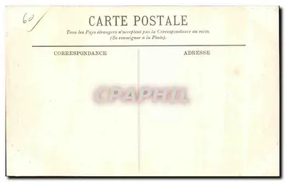 Environs de Compiègne — Poste forestier de Sainte-Périne — LL. — Verso