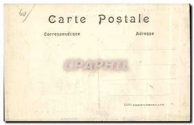 Estação de Senlis — após o bombardeio de 1914 — LL. — Verso