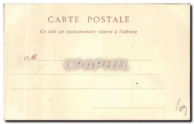 Senlis — Ruiny Zamku Thiers — Papiercarte OTTEL, 6, Plac Urzędu Miasta — Rewers