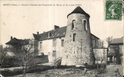 Mouy (Oise) — Velho Castelo dos Senhores de Mouy e de Luís XVIII — Vandonnons, Doucoupil