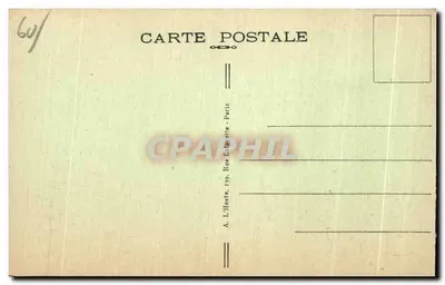 Ermenonville (Oise) — Tumba de J.-J. Rousseau — Edit. Jarlaud — Reverso