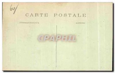 Marseille-en-Beauvaisis — Widok na zamek — L'Hoste, 139 Rue Lafayette, Paris — Rewers