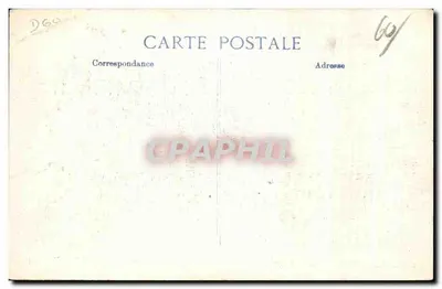 Betz (Oise) após o bombardeio — detalhes de danos e soldados — editor E.P. n° D60 — Verso