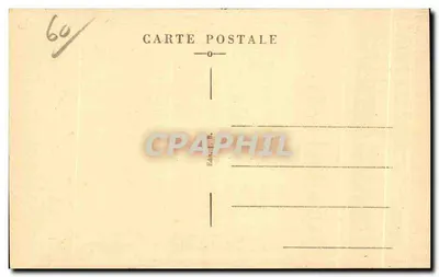 Séailles (Oise) — Wnętrze katedry — Wydawca L. B. — Rewers