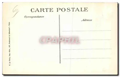 Brug van Verberie — 6ème Série — E. Le Deley, Parijs — Achterkant