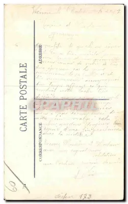 Ponte Saint-Maximin (Oise) — Após o bombardeio — I.L. — Série 217 Guerra 1914-1915 — Verso