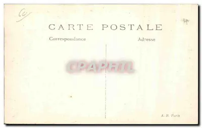 Pont-St-Maxence (Oise) — O Ponte de Pedra sobre a Oise destruído pelo génio Francês na aproximação dos Alemães — A. R. — Verso