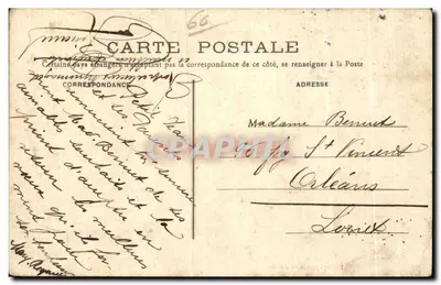 Sainte-Maxence — Caça à cavalo — Hallali em pé — Imp. pap. Motien à Pont — Verso