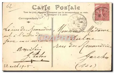 Le Portel — Môle i Fort Heurt — ND Phot, nr 1773 — Rewers