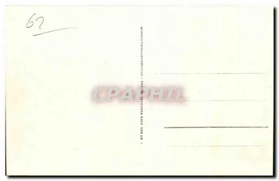 BOULOGNE-sur-MER - Estrada de Wimereux sob tempo forte — Bilhete postal antigo n°64, editor C° des Arts Photographiques de Strasbourg — Verso