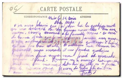 Cannes — Der Hafen — La Fottie Albert Edouard — Rückseite