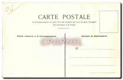 CANNES — Port i Nowa Przystań — B. Bacbelier, wyd., Cannes — Rewers