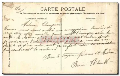 CANNES — Widok z Promenady — W. Stocker & Métraux, nr 250 — Rewers