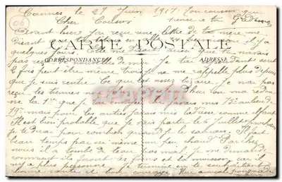 CANNES (A.-M.) - Ogólny widok z obserwatorium Pézon — Rewers