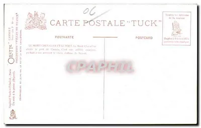 CANNES — MONT CHEVALLIER I PORT — TUCK — Rewers
