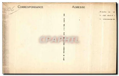 CANNES — Katedra i wieża Mont Chevalier — LL — Rewers