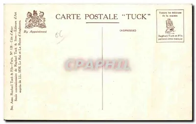 CANNES, Uitzicht op de Estérel — uitgave Tuck & Fils — Achterkant