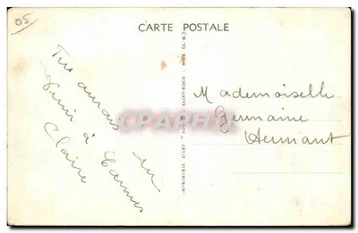 CANNES — La Plage de la Croisette y los Hoteles — n°119 — Reverso