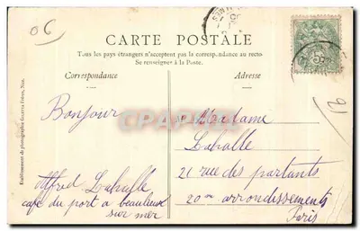 Beaulieu — Widok ogólny — Widok z Płaskowyżu Afryki — Wydawnictwo Giletta, fot., Nice — Rewers